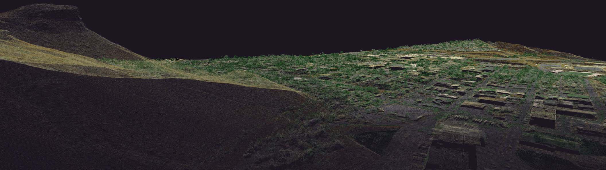 3D view point cloud