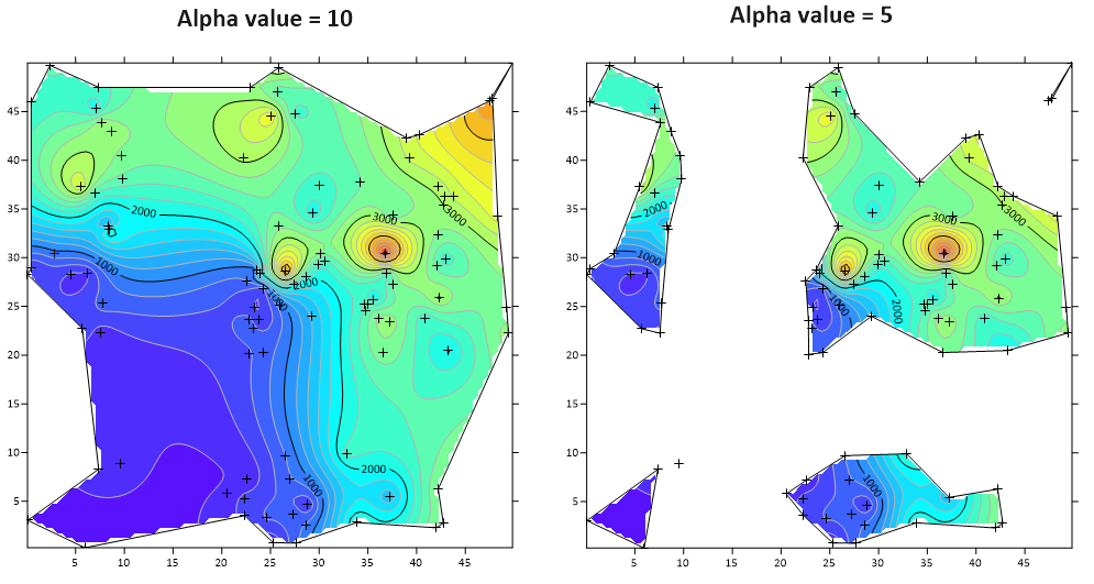 Using Alpha Shapes in Surfer Beta – Golden Software Support