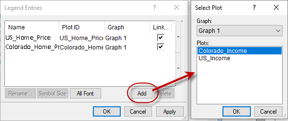 Guide to Legends in Grapher – Golden Software Support