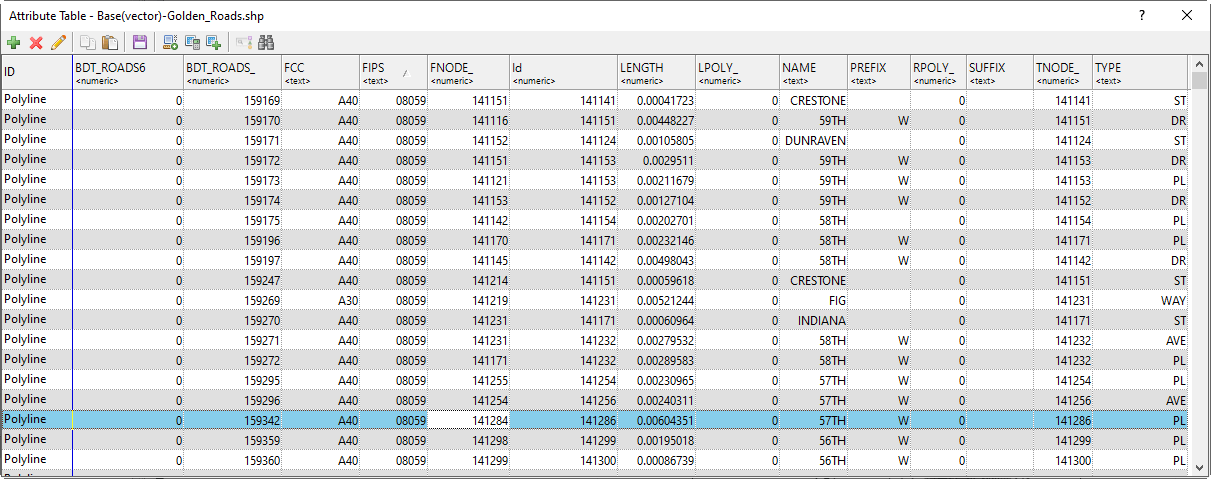 Attributes Table window dialog.png